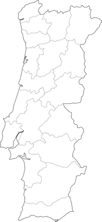 Mapa de Portugal