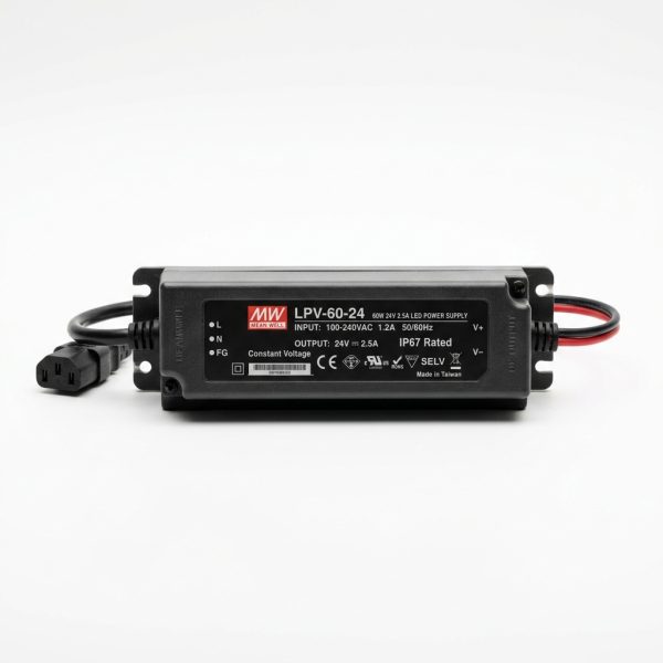 Fonte de Alimentação 24V DC 150W 6.5A MEAN WELL LRS-150-24 IP20