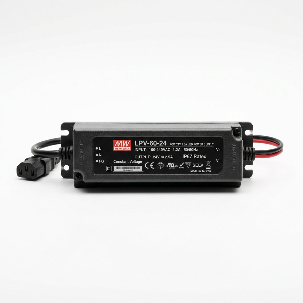Fonte de Alimentação 24V DC 150W 6.5A MEAN WELL LRS-150-24 IP20